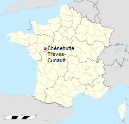 Chenehutte location map